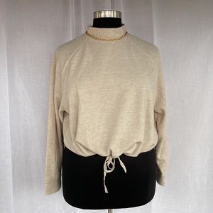 Turtleneck crop sweater